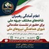 اعلام آمادگی جمعی از رهبران و فعالان جریان ملی برای حضور در نشست مقدماتی شورای هماهنگی نیروهای ملی